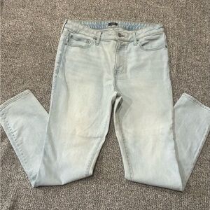 Express Light Wash Men’s Jeans - Pale Blue